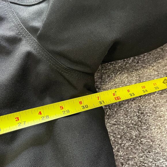 Carhartt J133 Insulated Jacket Full Zip Quilted Hooded Black Mens Size XL - Picture 7 of 8